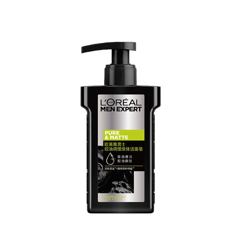 欧莱雅 控油调理男士洁面
