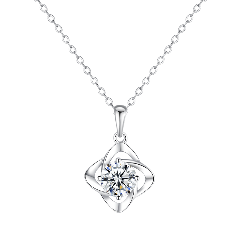 妮爱 六爪镶钻 项链