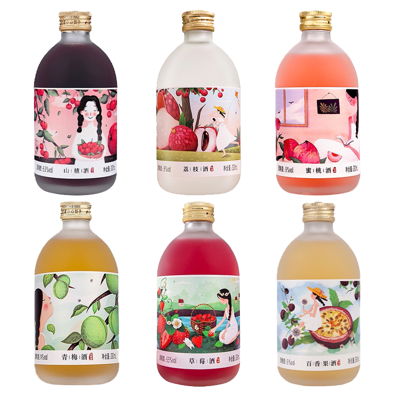 通明山 微醺果酒礼盒