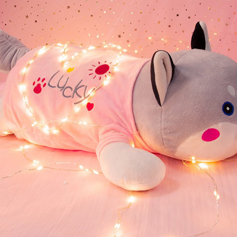 虎式飞跃 亲肤柔软 按摩抱枕