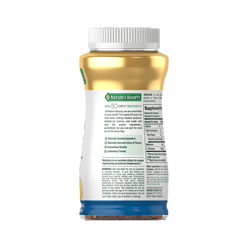 自然之宝 水果味 褪黑素软糖