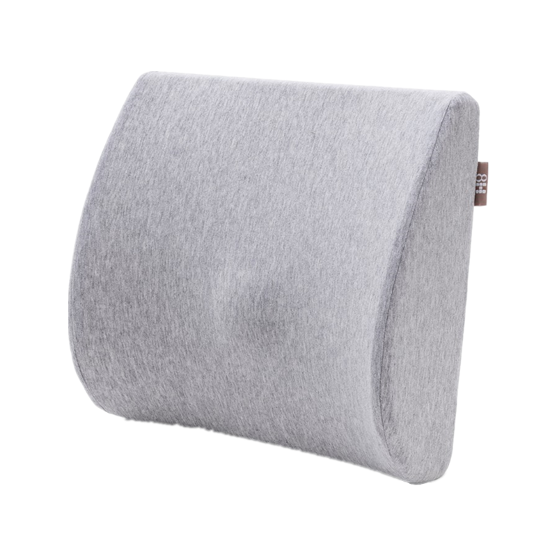 8H记混灰色汽车头枕腰靠