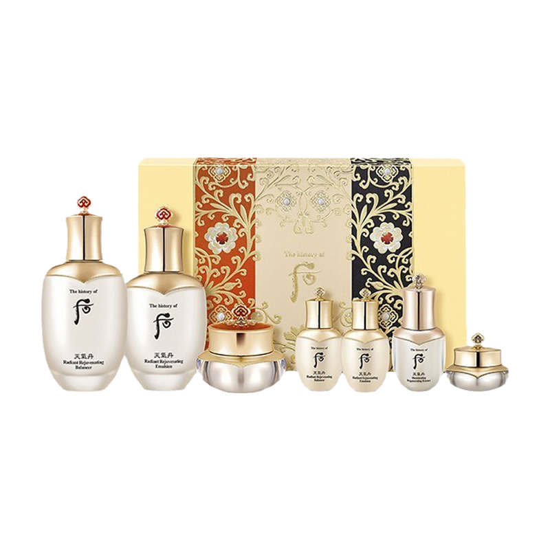 Whoo 天气丹华泫水乳霜套装