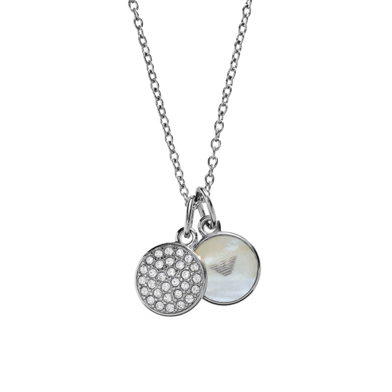 阿玛尼 闪钻密镶 项链