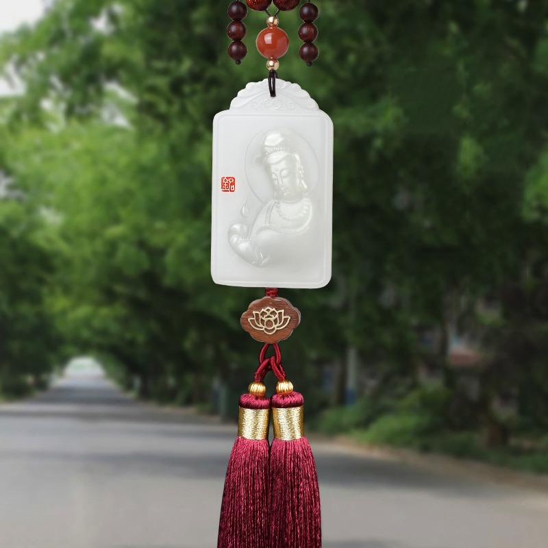 吉玺 天然白玉 挂饰