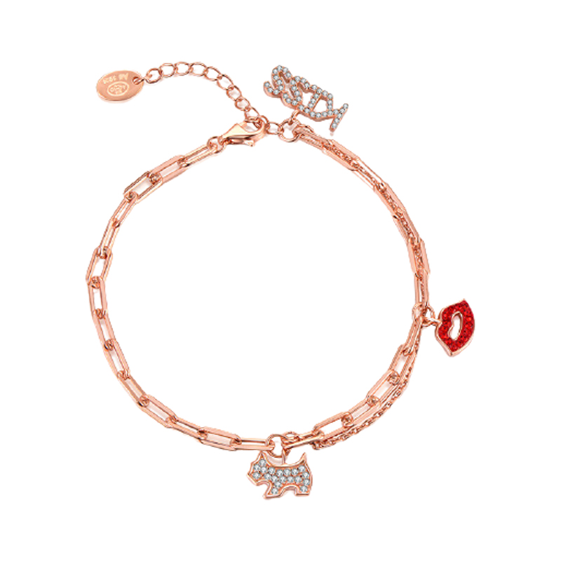 AGATHA红唇小狗手链