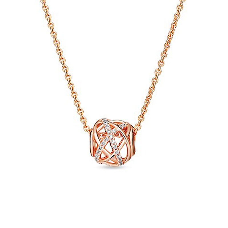 潘多拉 镂空银河 项链