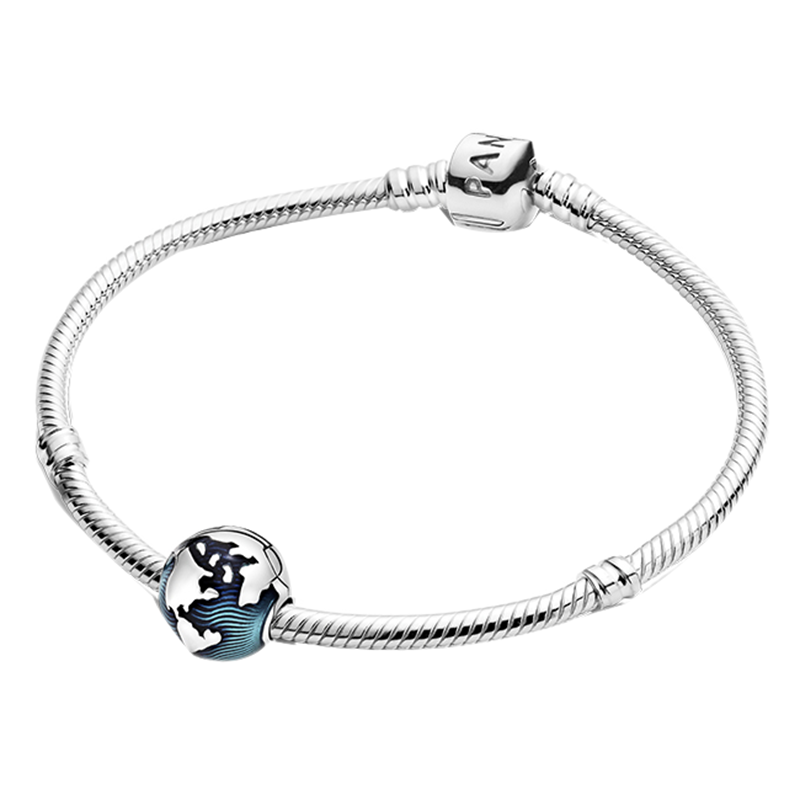 Pandora经典蓝色手链