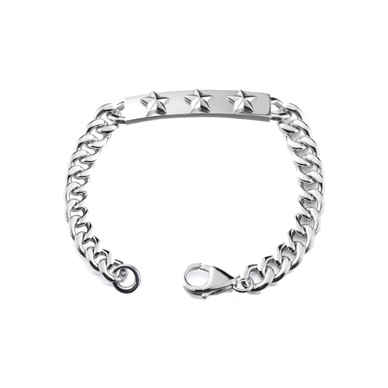 魅星紫 日韩版个性潮人手链