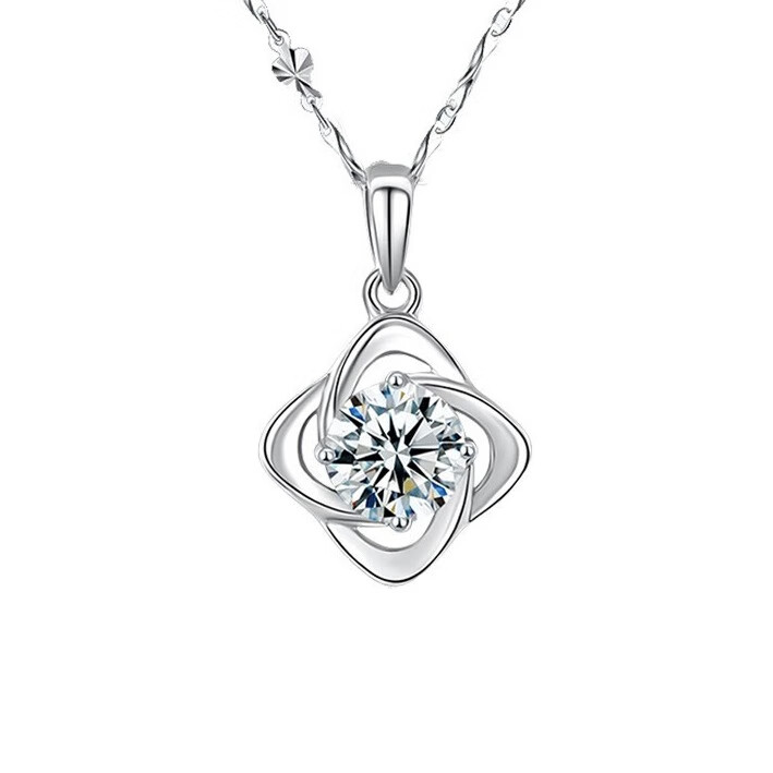 迪唯恩 四叶草项链