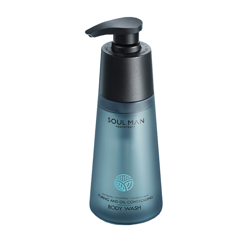 极男 清爽控油沐浴露