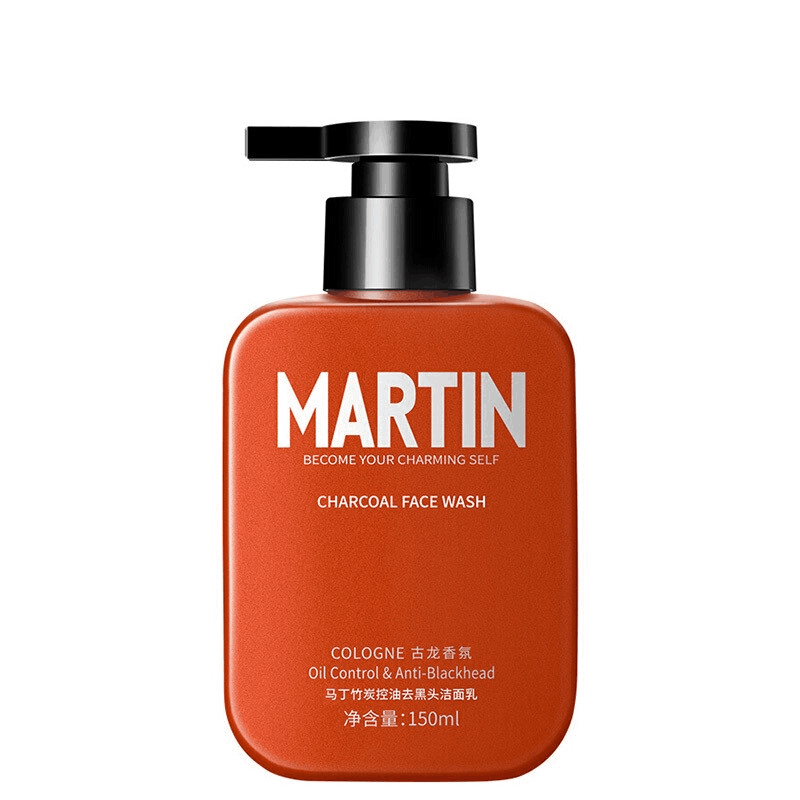 马丁男士竹炭洗面奶