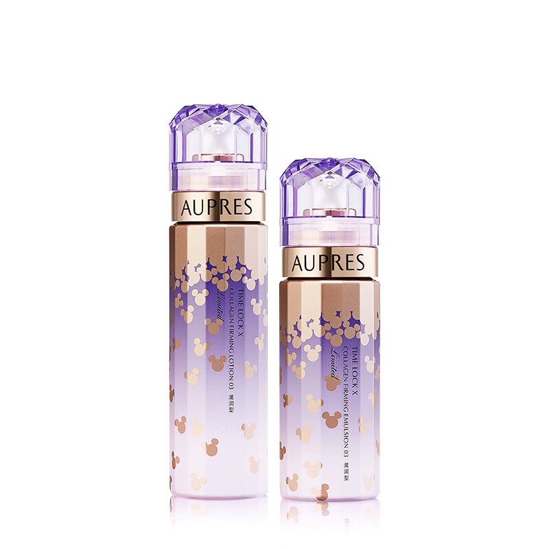 欧珀莱 时光锁胶原紧致水乳套装