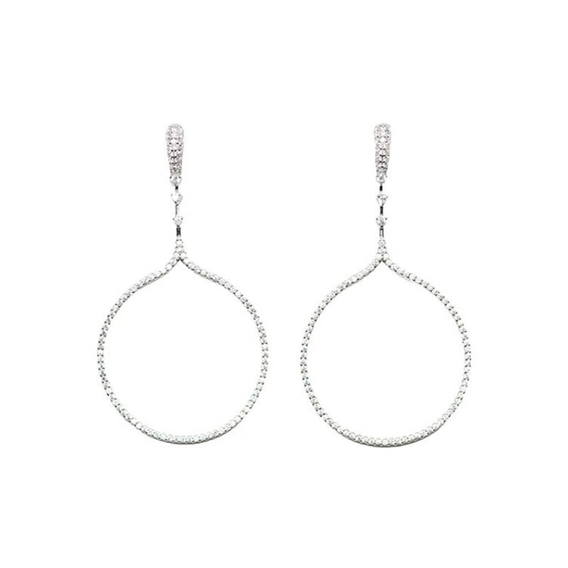 ARSIS气质圆环锆石圆环耳钉