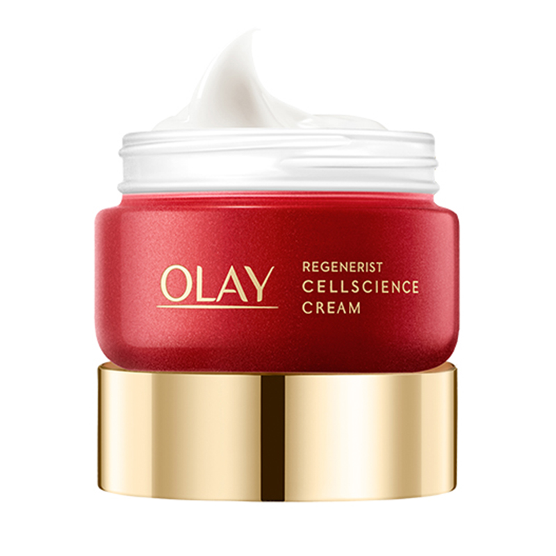 玉兰油红丝缎滋养面霜