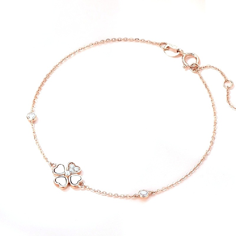 爱的约定彩金四叶草手链