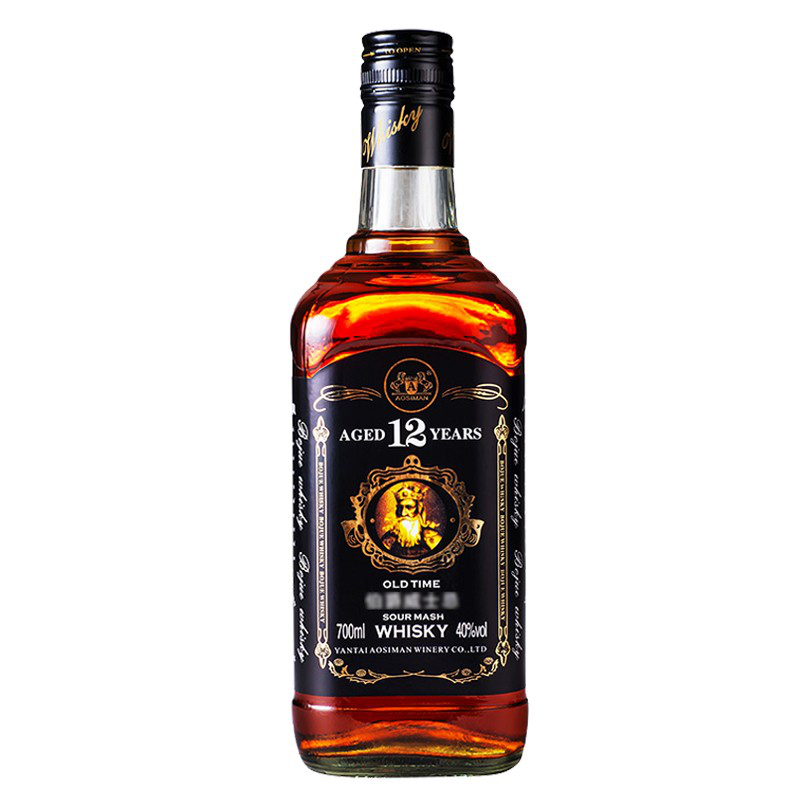 黑杰克 酒体晶莹透亮威士忌