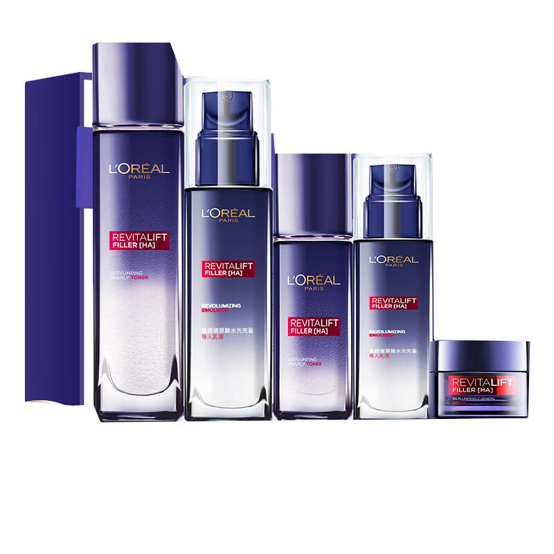 欧莱雅 淡纹 护肤套装