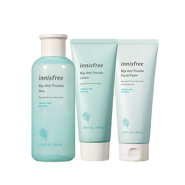 悦诗风吟 香榧清痘舒缓护肤套装