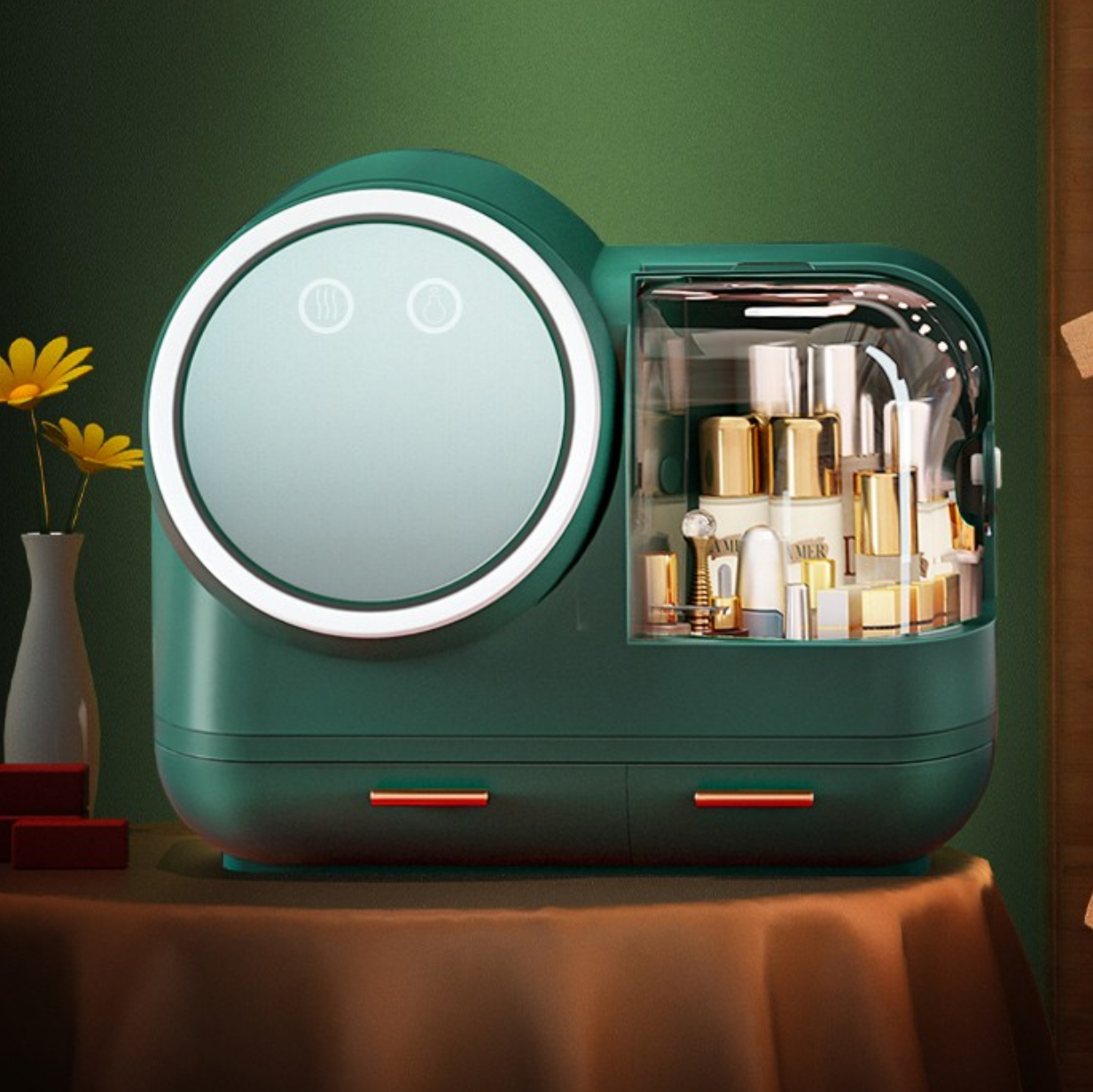 IDEA PIG 带灯化妆盒