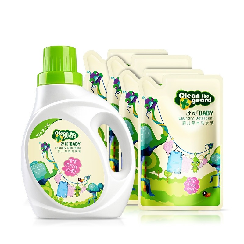 子初清香柔顺婴儿洗衣液