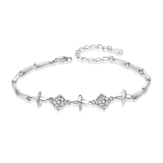 花影 幸运四叶草 手链