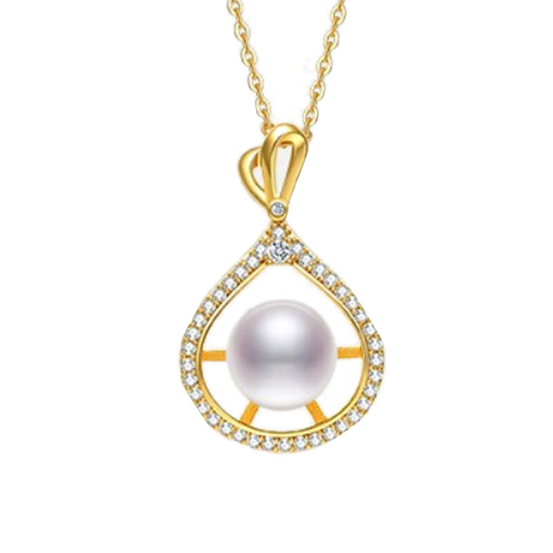 N2IT 天然珍珠项链