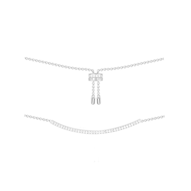 APMMonaco微笑锁骨链