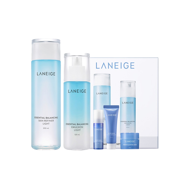 兰芝 水油平衡保湿护肤套装