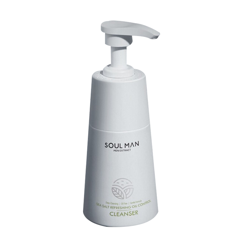 极男 进口海盐洗面奶