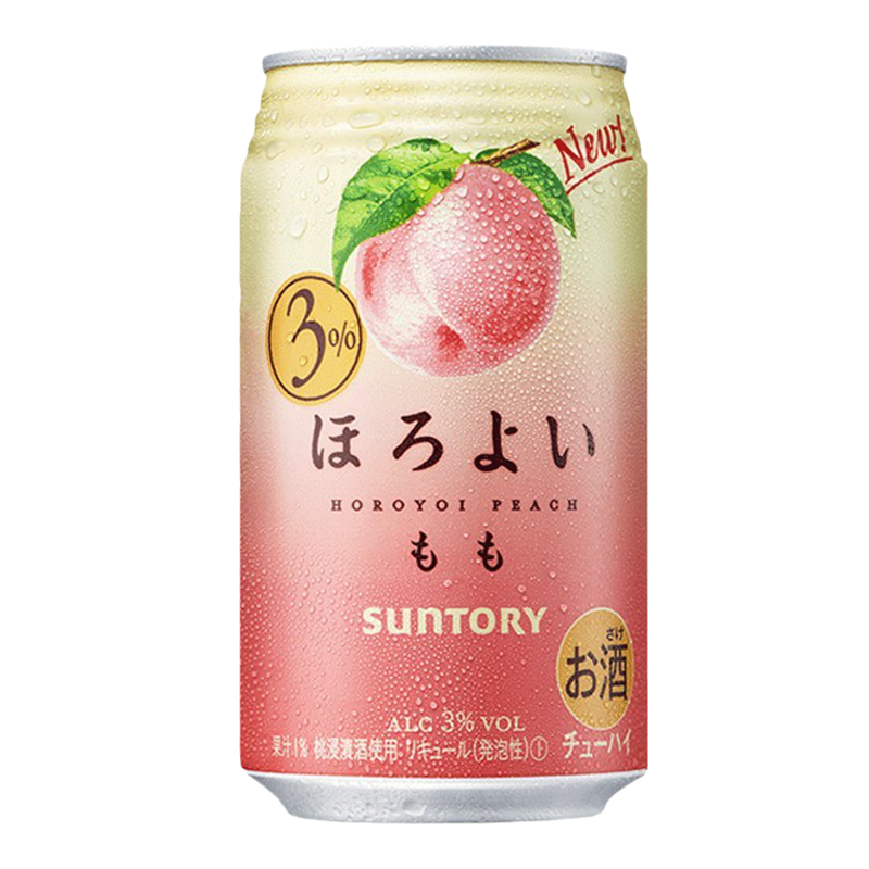 三得利 白桃味微醺预调鸡尾酒