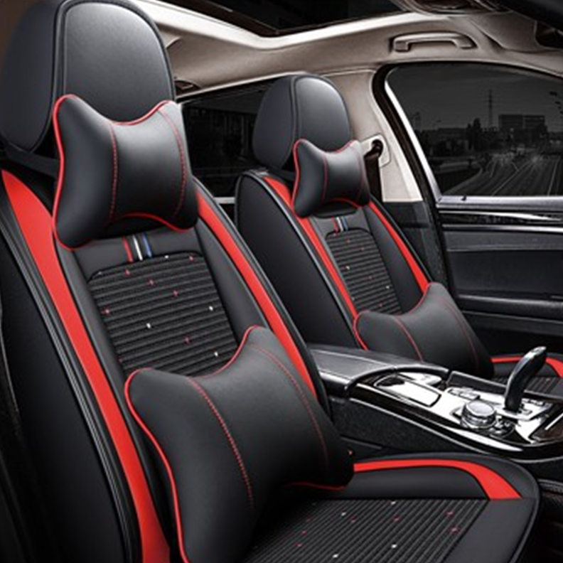 豫垫坊四季通用冰丝汽车坐垫