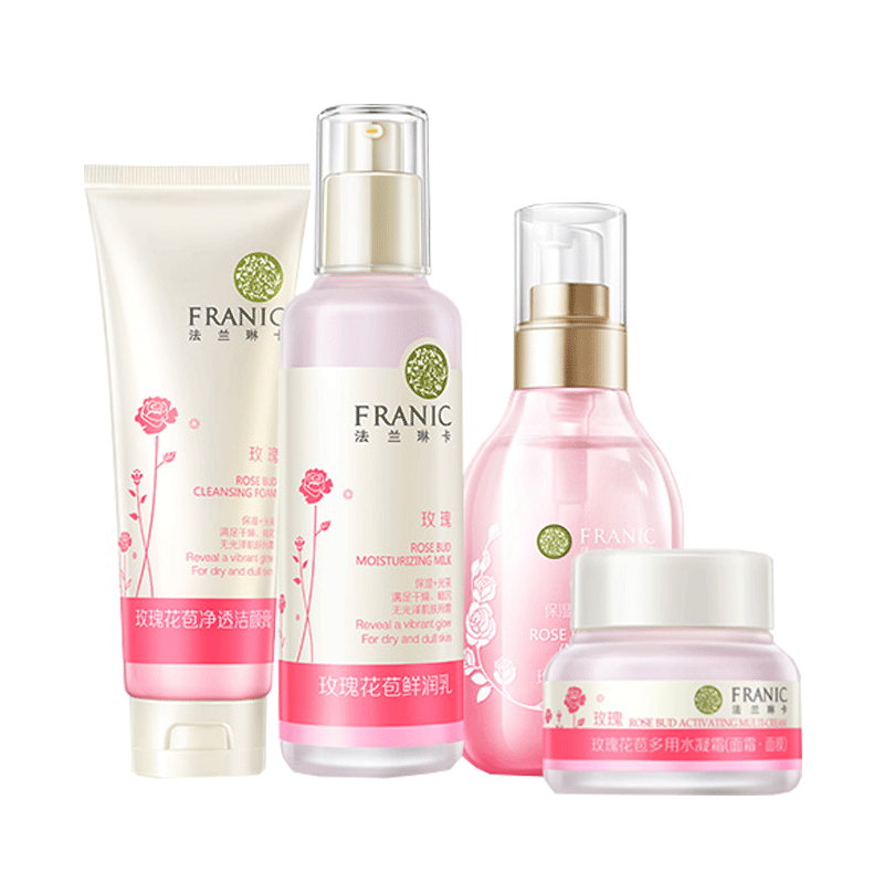 法兰琳卡 玫瑰花苞鲜润亮采套装