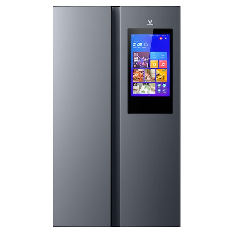 云米 大屏触控对开门冰箱