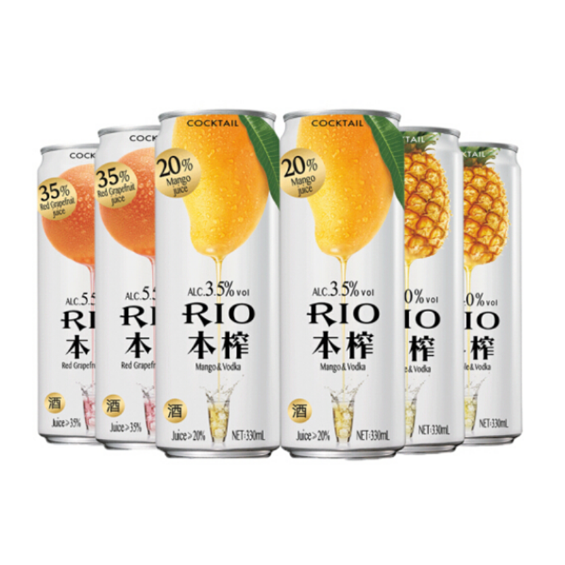 锐澳 本榨系列鸡尾酒