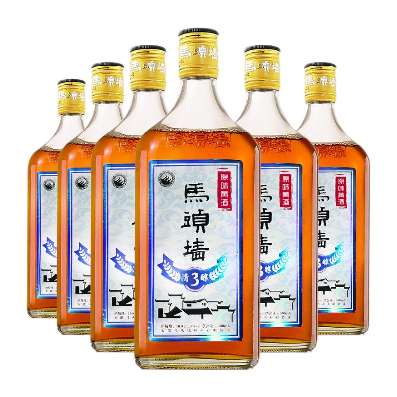马头墙 无焦糖色原浆黄酒