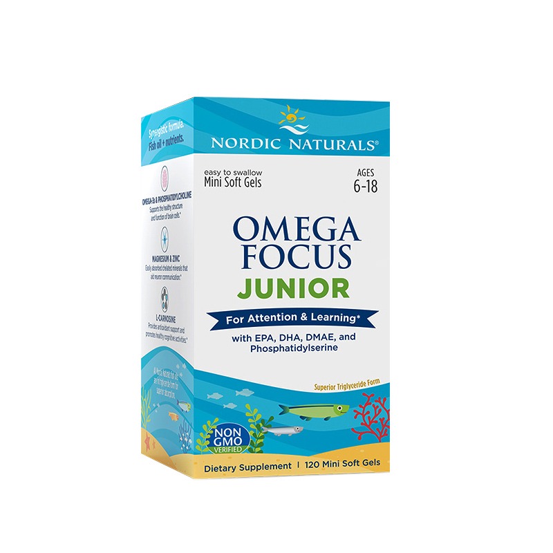 挪威小鱼青少年专注力鱼油