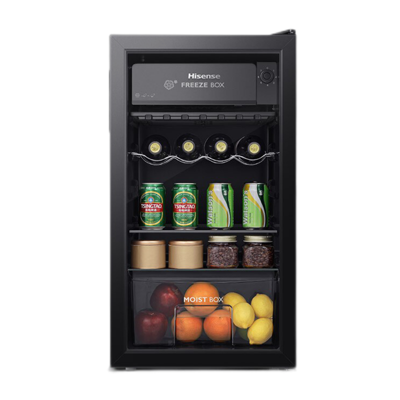 海信 钢丝酒架小冰箱