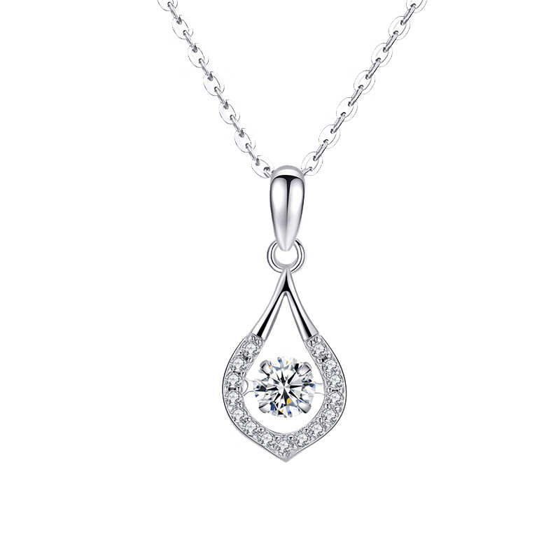 四季缘 镂空水滴 项链