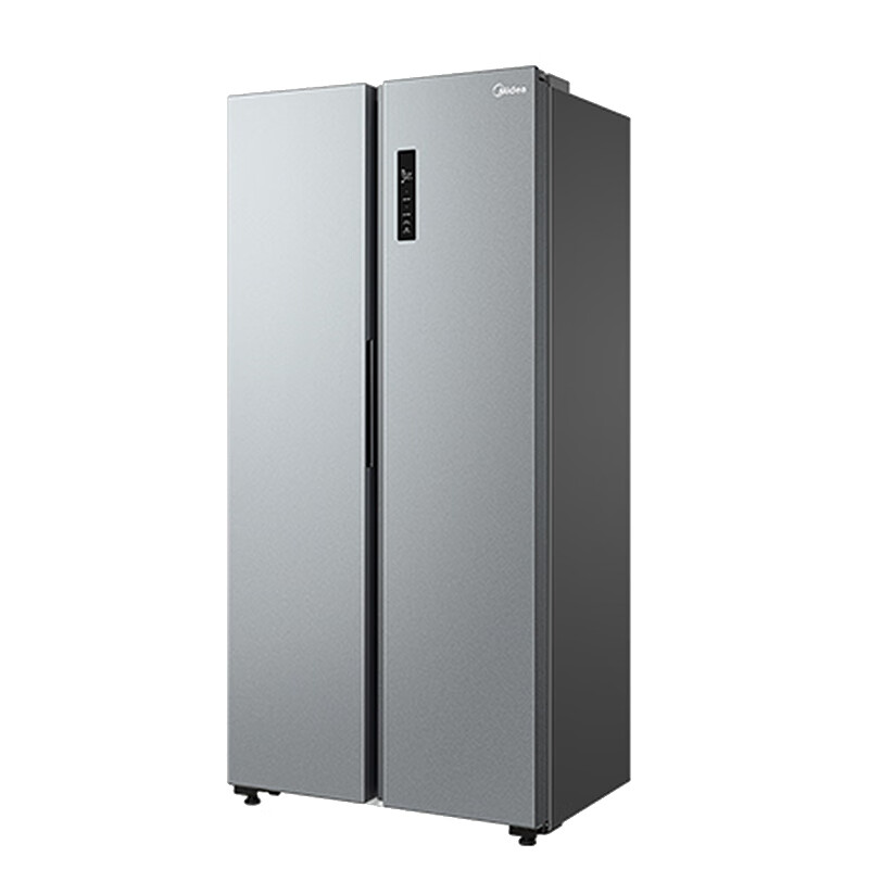 美的 榭湖银面板冰箱