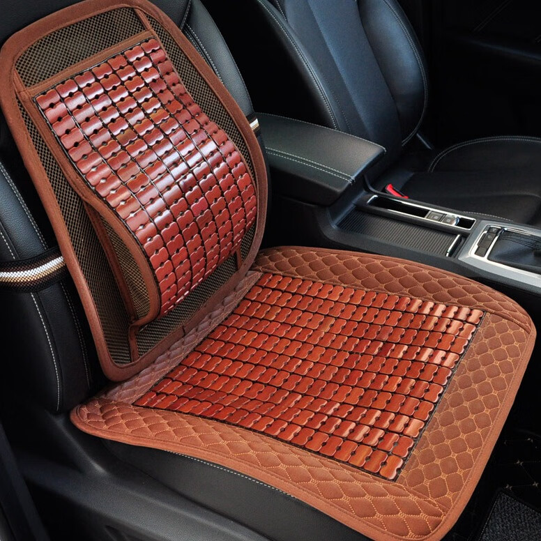 笨斯基竹片防滑汽车坐垫