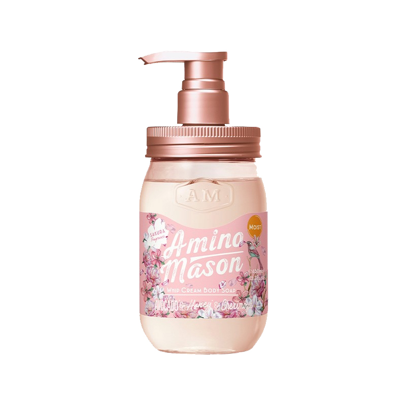 氨基研 樱花呵护 沐浴露