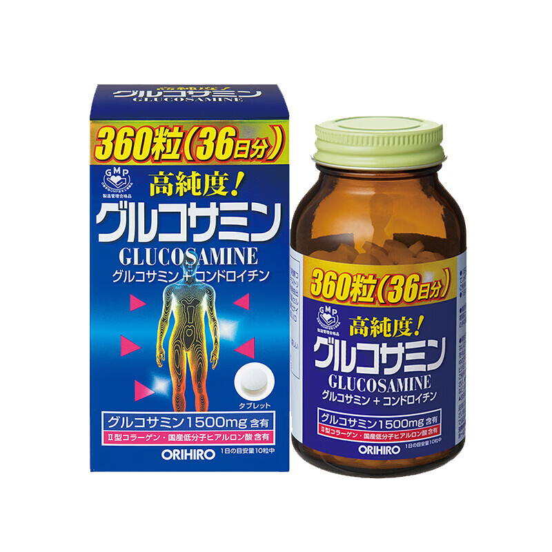 orihiro 高浓度氨糖钙片