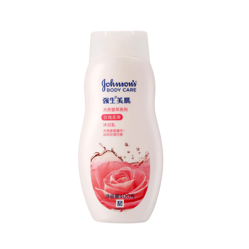 强生 玫瑰柔滑清爽沐浴露