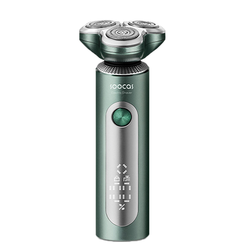 素士电动男士三刀头剃须刀