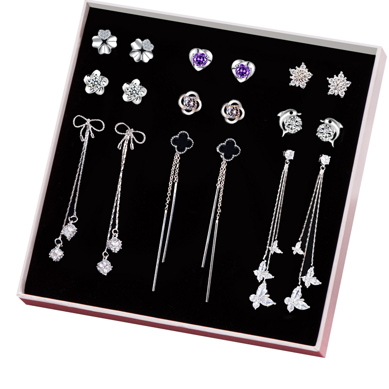 建禄 流苏蝴蝶耳饰