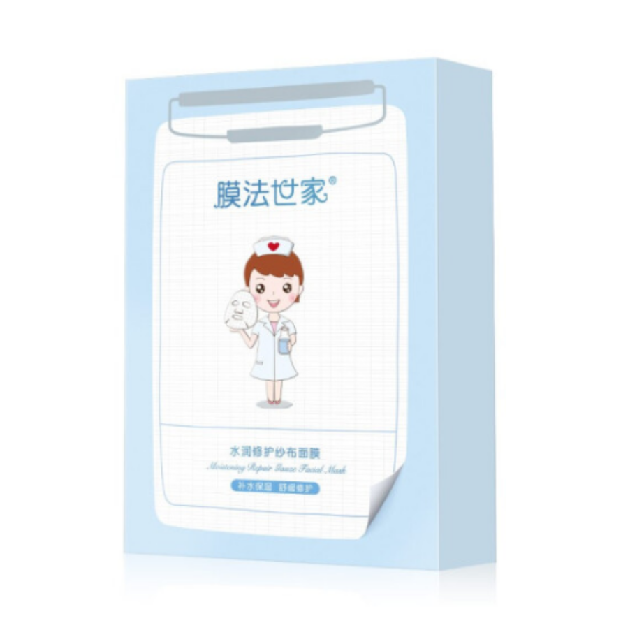 膜法世家 水润修护 纱布面膜