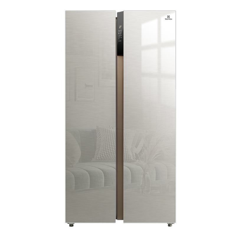 伊莱克斯 智能双变频对开门冰箱