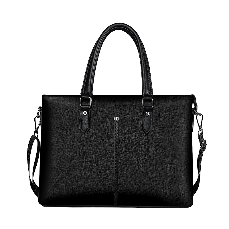 木丁丁 真牛皮手提式电脑包