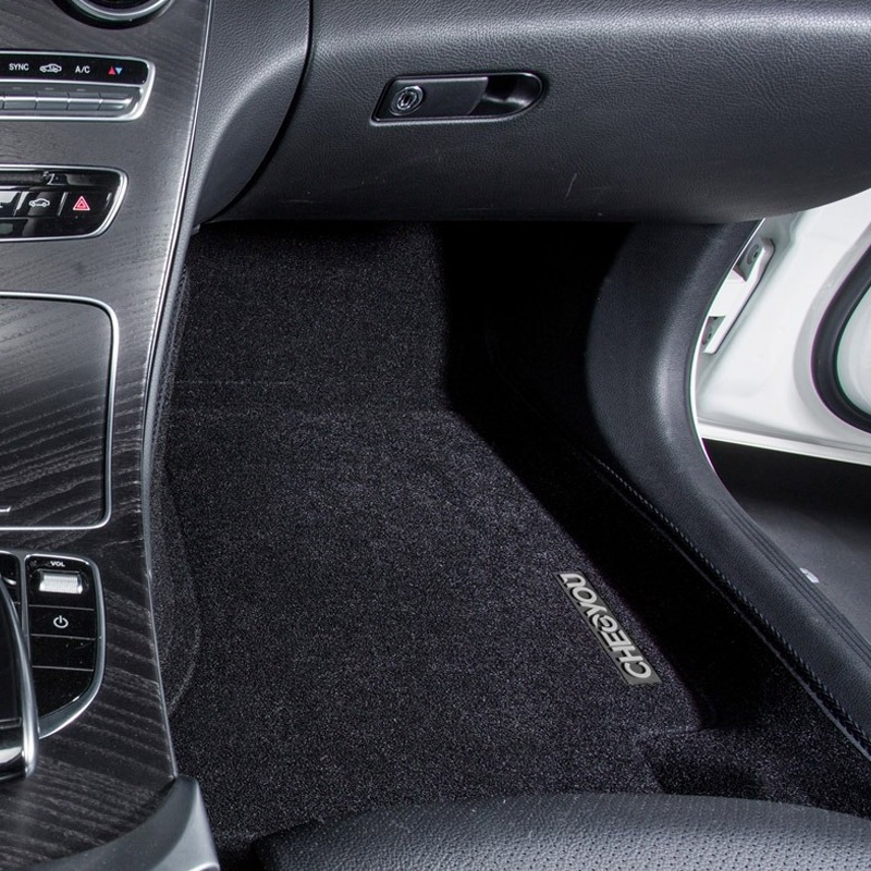 车丽友 双层纯色 脚垫